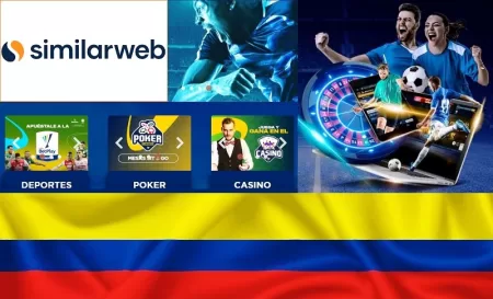 Colombia: Fuerte avance interanual en cantidad de visitantes y sitios de apuestas consultados