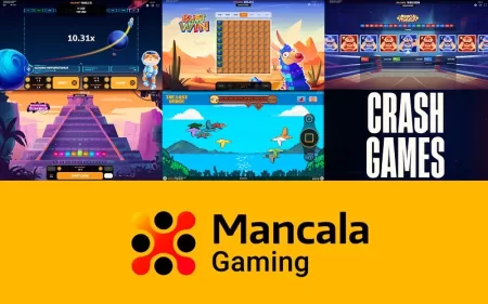 Entre nos novos mundos dos Crash Games da Mancala Gaming