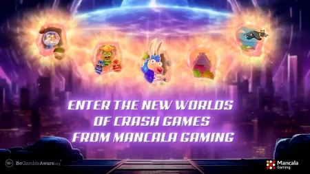 Enter the new worlds of Crash Games from Mancala Gaming