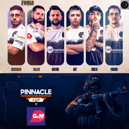 Pinnacle Cup V: A FURIA Esports se prepara para enfrentar o Espionage nas quartas de final
