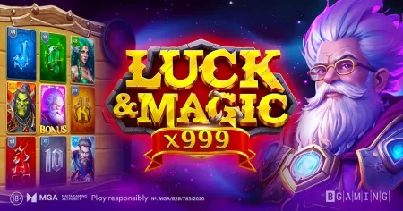 BGaming proposes a world of fantasy and big rewards with its new title ‘Luck & Magic’