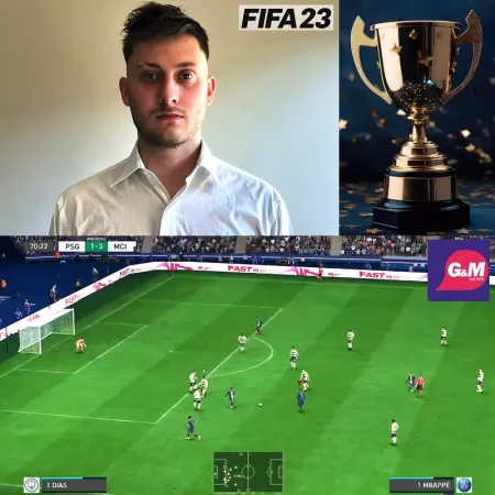 Agustín Giammarini es el gran campeón del torneo de FIFA 23 de G&M News
