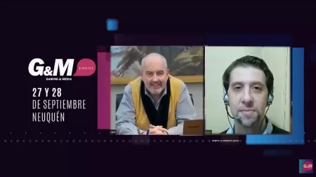 Eduardo Nantón invita a la industria del juego a G&M Eventos Neuquén