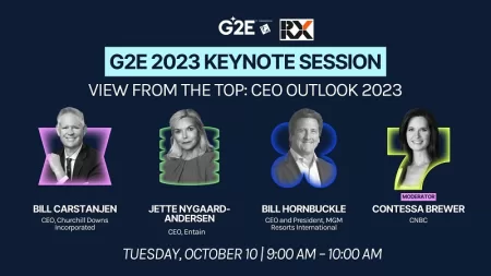 Global Gaming Expo prepares an insightful keynote with CEOs from renowned gaming operators