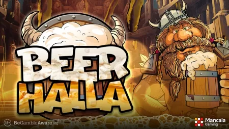 Welcome to ‘Beerhalla,’ new crash game by Mancala Gaming, a Viking adventure like no other