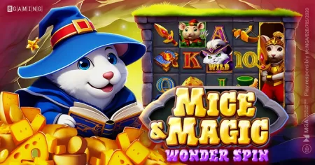A fairy tale that offer huge rewards to players in ‘Mice & Magic Wonder Spin,’ new title by BGaming