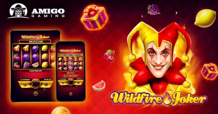 Prepárate para una experiencia ardiente y llena de emoción con ‘WildFire Joker’, la nueva slot online de Amigo Gaming
