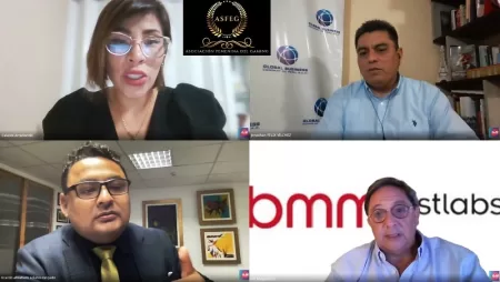 Más de 75 asistentes al valioso panel online sobre la reglamentación del juego en Perú, coordinado por ASFEG