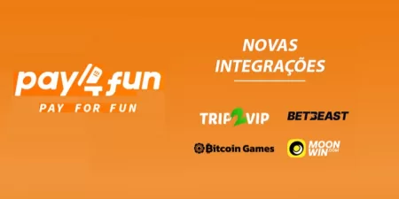 Bitcoingames, Trip2Vip, Moonwin e BetBeast são os novos sites que integraram a Pay4Fun