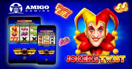 Disfrute de una experiencia inolvidable y emocionante con el último lanzamiento de Amigo Gaming, ‘Joker’s Twist’