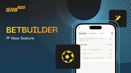 GR8 Tech introduces the BetBuilder feature to tailor betting experiences