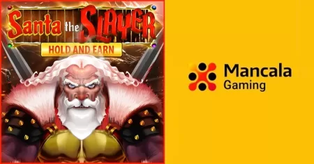 Únete a los momentos festivos y gira hacia las sombras con ‘Santa the Slayer’, la nueva slot online de Mancala Gaming