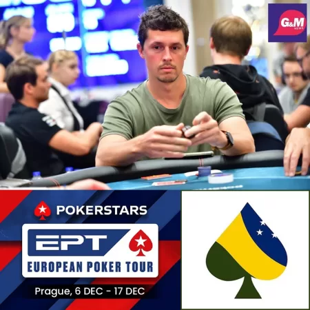 Atrativa premiação para Bruno Volkmann no European Poker Tour Praga