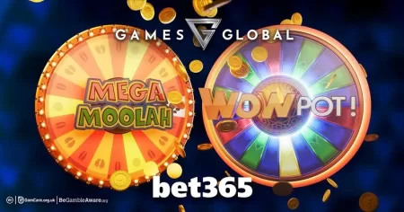 New industry-leading jackpot titles from Games Global are now available at bet365