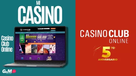 Casino Club Online: Cinco años de éxitos, con contenido variado, divertido y atractivo
