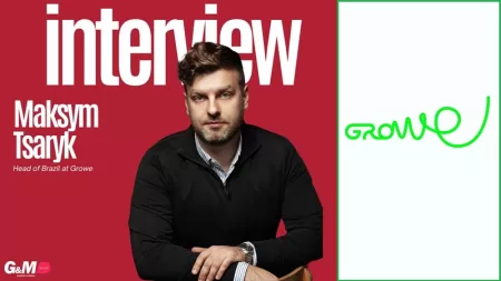 Maksym Tsaryk (Growe). A strong sponsorships strategy, an increasing fan base, and a bet for the Brazilian gaming progress