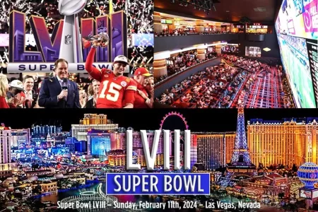 Record indicators in sports betting wagers and viewership on recent Super Bowl LVIII