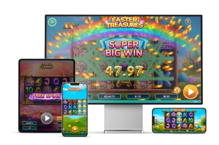 A Vibra Gaming lança uma extravagância de caça-níqueis com seu novo jogo Easter Treasures
