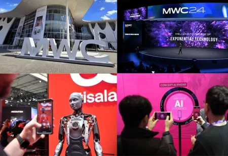 Thousands attended MWC 2024 to learn about new mobile and AI technologies