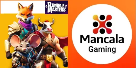 It’s time to be dazzled and have lots of fun with ‘Rumble Masters,’ new online slot by Mancala Gaming