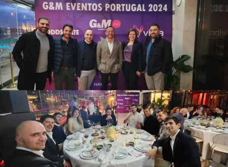 Grande satisfação da indústria dos jogos pelo G&M Eventos Portugal