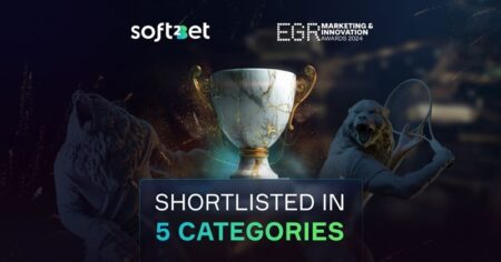 Soft2Bet’s Betinia brand receives five nominations