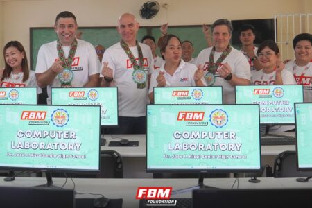 FBM Foundation elevates schools in Philippines with donations to boost digital educational progress