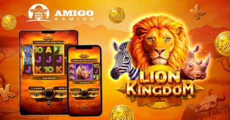 Roar into adventure with ‘Lion Kingdom,’ new online slot by Amigo Gaming