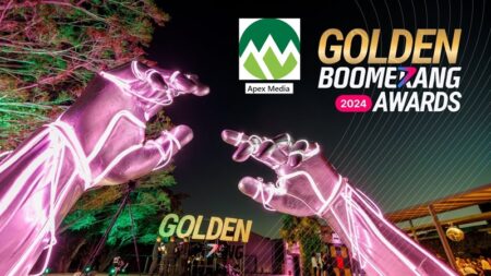 Apex Media was the winner of the Golden Boomerang Awards 2024
