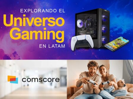 Comscore realiza una exploración inédita del mundo del gaming en LatAm y las oportunidades para anunciantes
