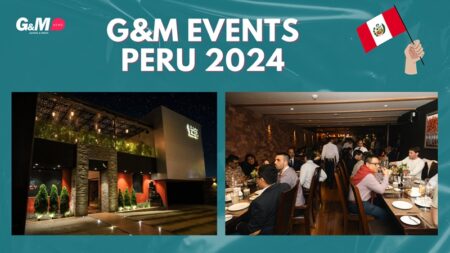 To schedule: Prepare for a full-day edition of G&M Events Peru