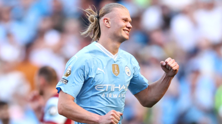 Erling Haaland es la máquina de hacer goles del Manchester City