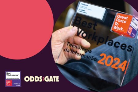 A Oddsgate é eleita como o Segundo Melhor Local de Trabalho no sector de TI em Portugal