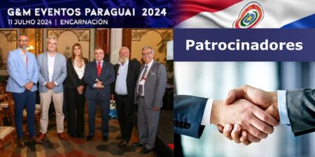 Forte apoio de fornecedores à G&M Eventos Paraguai 2024