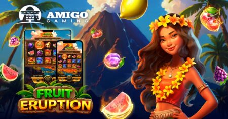 Prepárate para experimentar la magia hawaiana de ‘Fruit Eruption’, la nueva slot de Amigo Gaming