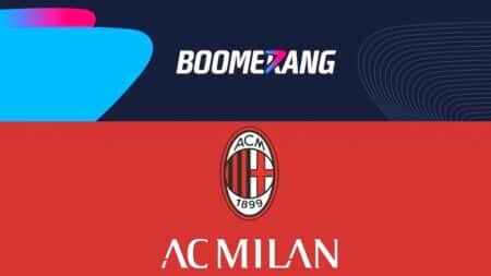 Nueva asociación entre Boomerang y AC Milan