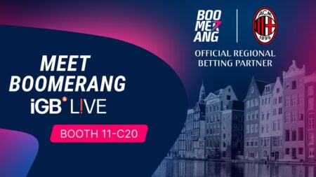 Boomerang will introduce partnership with AC Milan and new affiliate opportunities at iGB L!VE 2024 in Amsterdam