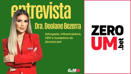 Deolane Bezerra (ZeroUm.bet). Site preparado para ocupar uma posição de destaque no cenário de gaming brasileiro