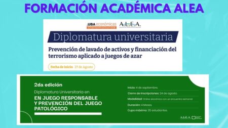 Argentina: ALEA sigue fortaleciendo su propuesta de capacitación académica para el sector del juego