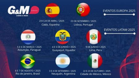 O Calendário de Eventos 2025 da G&M News para a América Latina e Europa já está disponível