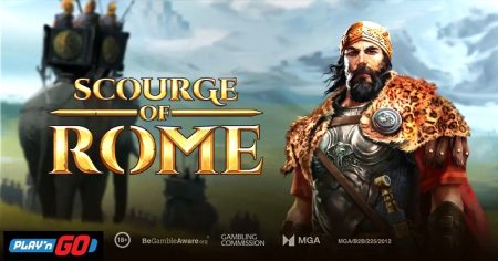 Relive an historical battle through stunning artwork and wonderful rewards in ‘Scourge of Rome,’ new slot by Play’n GO