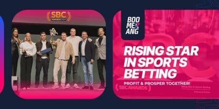 Boomerang was selected as ‘Rising Star in Sports Betting’