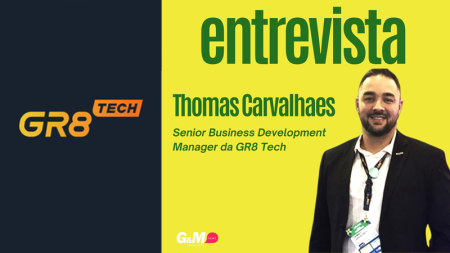Thomas Carvalhaes (GR8 Tech). Com foco no serviço aos usuários, parcerias inovadoras e poderosas ferramentas de retenção