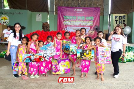 FBM Foundation brings joy and essential aid to Subic’s indigenous children