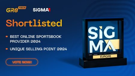 GR8 Tech has been shortlisted in two categories for the 2024 SiGMA Europe B2B Awards