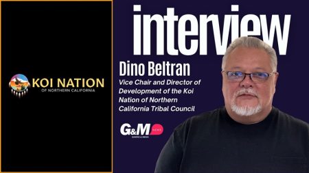 Dino Beltran (Koi Nation). A new project to preserve the tribe’s heritage and traditions