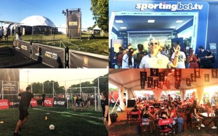 A Sportingbet compartilhou a paixão brasileira pelo futebol no coração de Buenos Aires