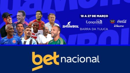 A Liga Betnacional de Showbol retorna ao Rio de Janeiro