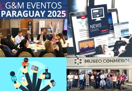 La prensa reflejó el éxito de G&M Eventos Paraguay 2025