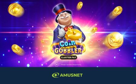 Coin Gobbler: Um sistema de pagamento em grupo, giros grátis progressivos e múltiplas chances de ganhar